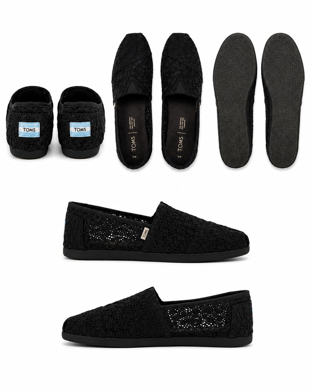 TOMS Classic Lace Alpargata